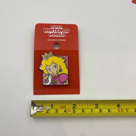 NEW universal Studios super Nintendo world princess peach character pin - Picture 4 of 4